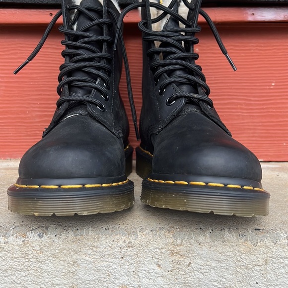 Dr. Martens 1460 Serena Faux Fur-Lined Boots - Picture 9 of 15